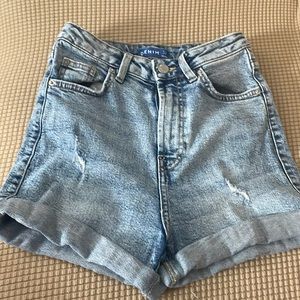 Denim shorts size 34